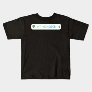 MT. Komorebi Location- The Sims 4 Kids T-Shirt